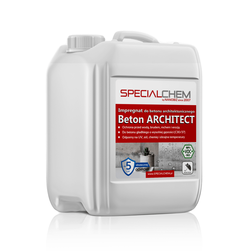 SPECIALCHEM Beton ARCHITECT - impregnat do betonu architektonicznego