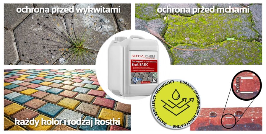 Zestaw do Kostki brukowej SPECIALCHEM czyszczenie + impregnacja kostki - obrazek 8