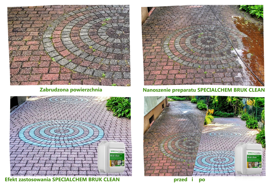 Zestaw do Kostki brukowej SPECIALCHEM czyszczenie + impregnacja kostki - obrazek 4