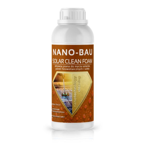 Nano-Bau SOLAR CLEAN FOAM - aktywna piana do mycia solarów