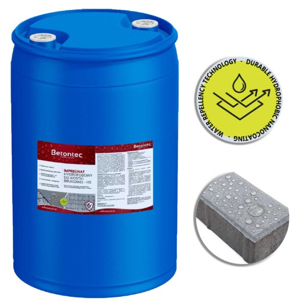 Impregnat hydrofobowy do kostki brukowej BETONTEC H5