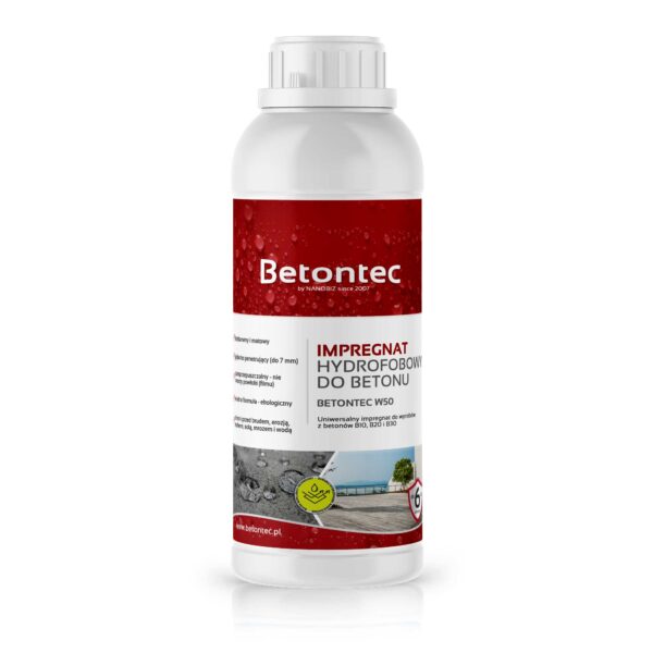 BETONTEC W50 hydrofobizacja betonu