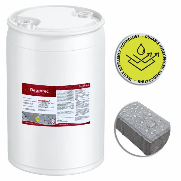 Impregnat hydrofobowy do kostki brukowej BETONTEC H5